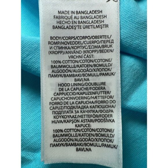 Polo Ralph Lauren Mens XL Polo Bear Jersey Hooded T-Shirt Blue Long Sleeve - Picture 5 of 11